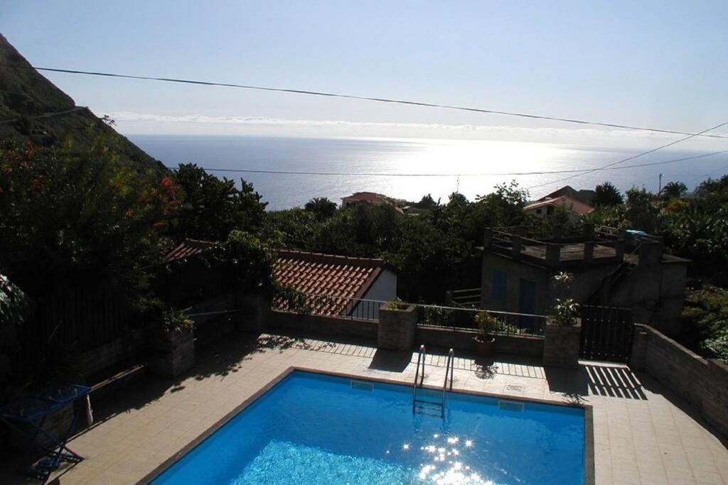 Casa Pedra Cottage Sea And Mountain Views Plus Pool Arco da Calheta  Exterior foto